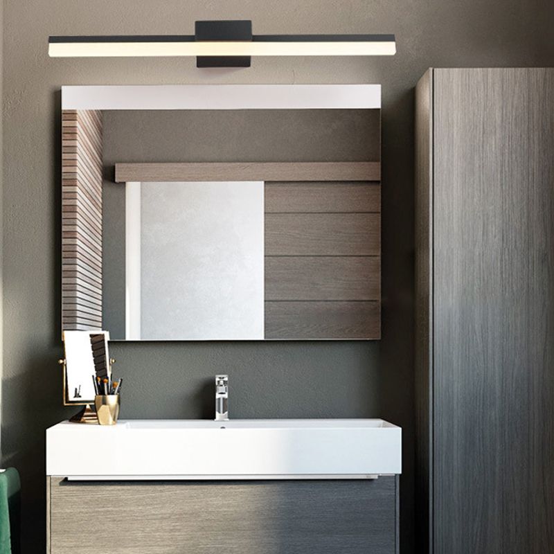 Straight Metal Wall Mounted Light Fixture Nordic LED Wall Light Fixture