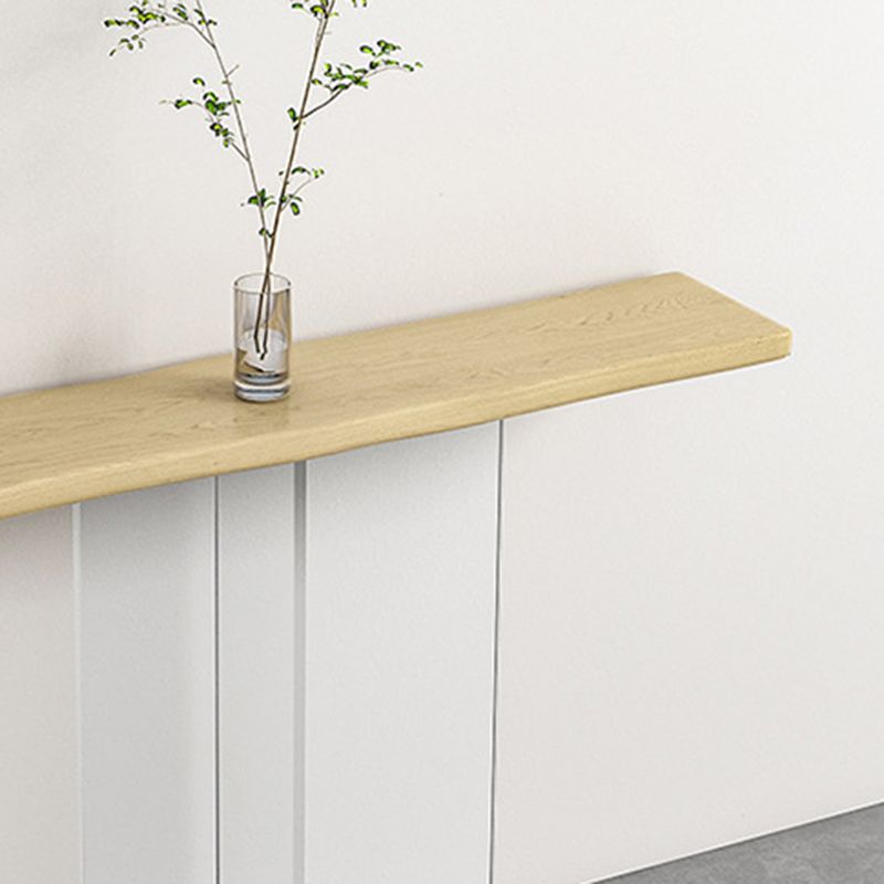 Contemporary Acrylic Console Table 11.8" W Rectangle End Table