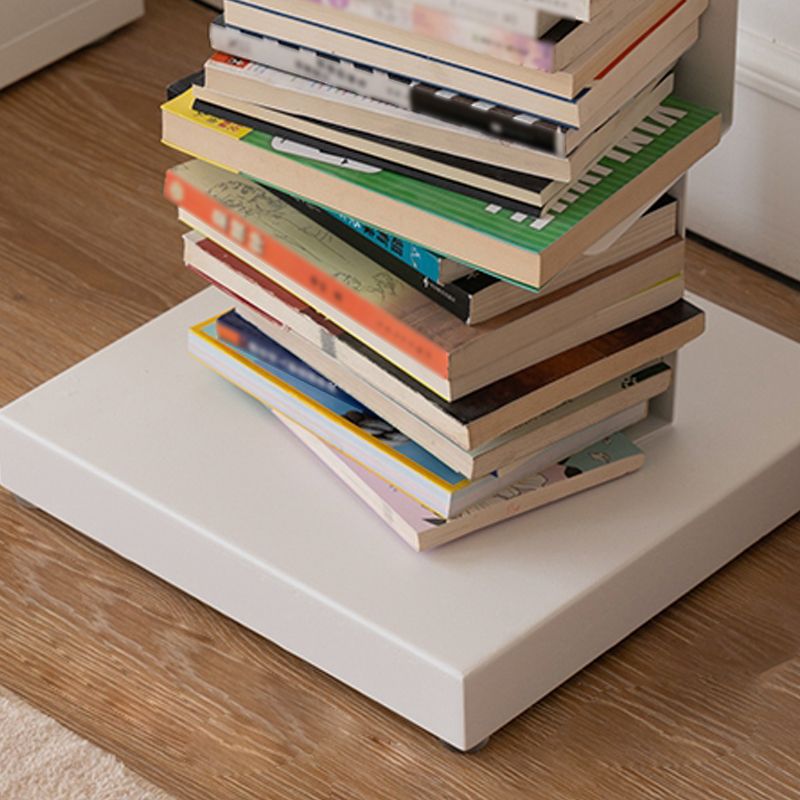 Libreria in acciaio moderno in acciaio verticale libreria chiusa per la casa