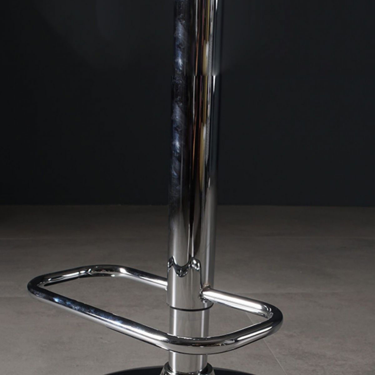 Modern Liftable Bar-stool Plastic Counter Bar Stool with Metal Legs