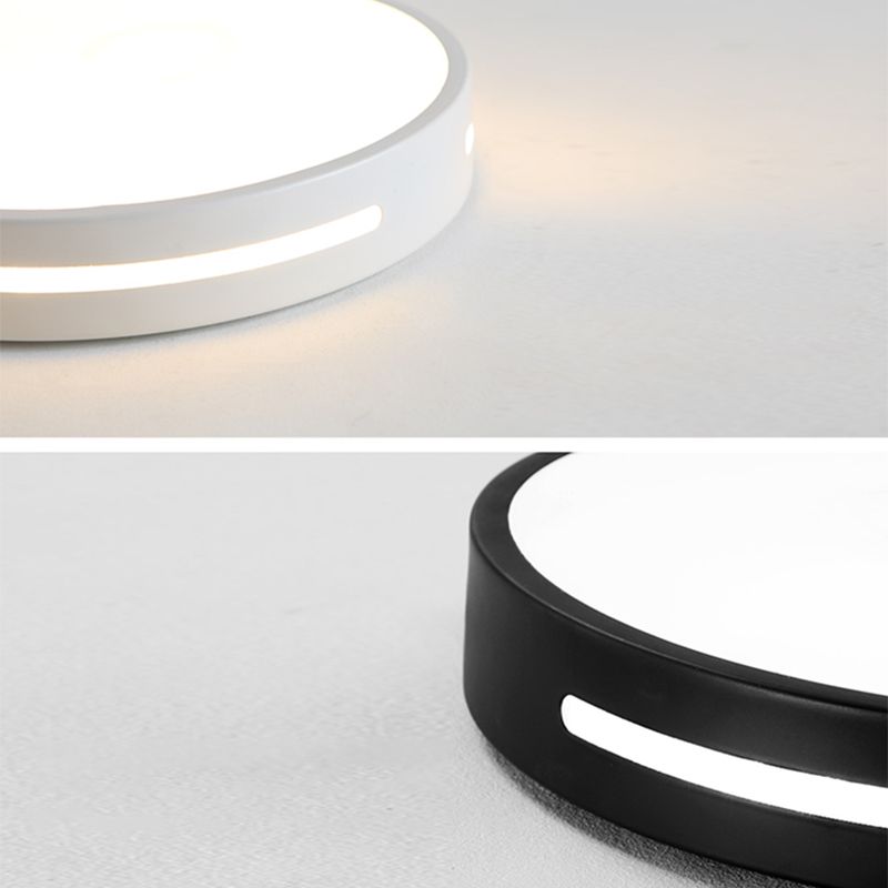 Modern Minimalist Style Flush Mount Light Fixtures Acryl 1 Light Flush Mount für Wohnzimmer