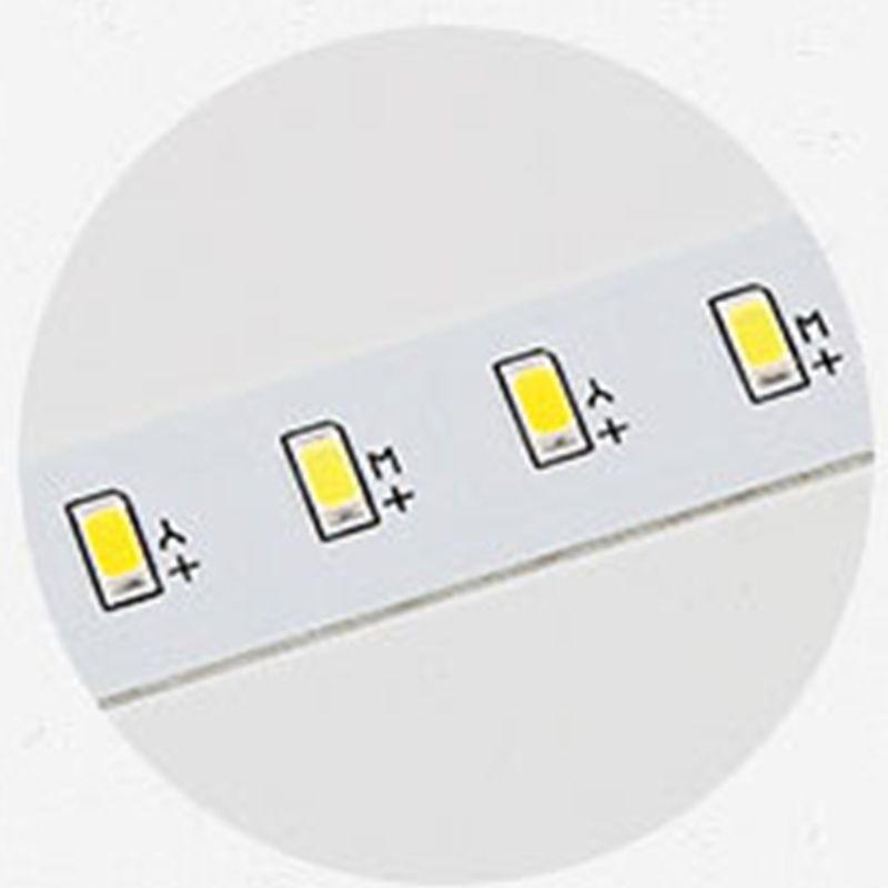 Houten inbouwplafondlamp met acrylkap LED moderne inbouwplafondarmatuur