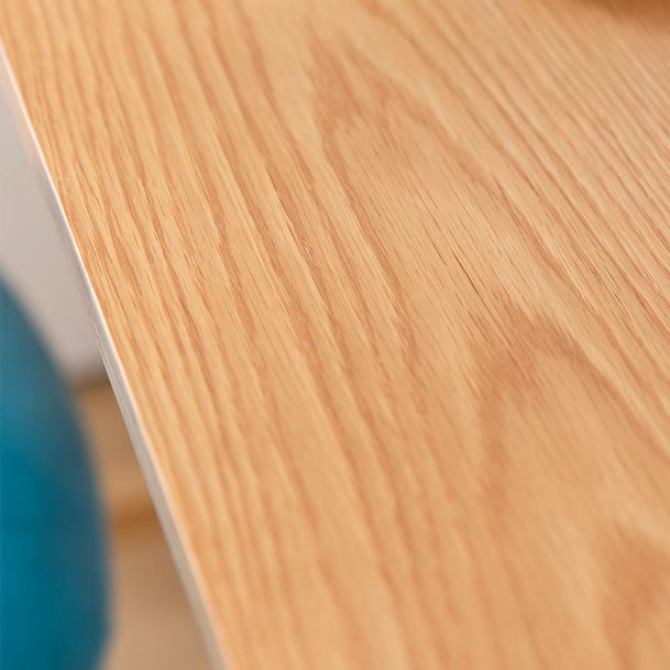 Contemporary Rectangle Bar Table Solid Wood Counter Height Bar Dining Table