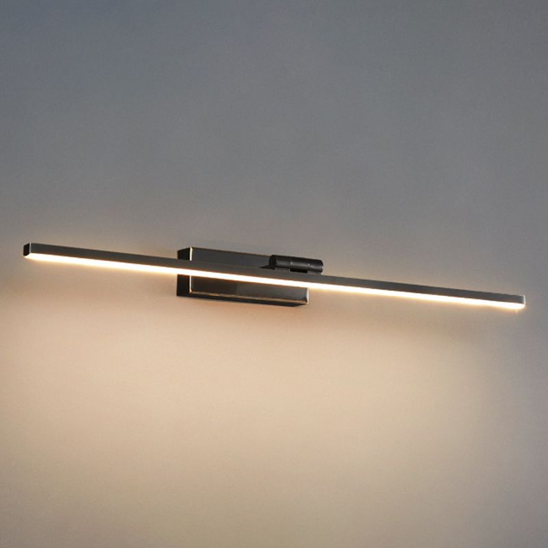 Metal Linear Vanity Lights Modern 1-Light Vanity Lighting for Bathroom