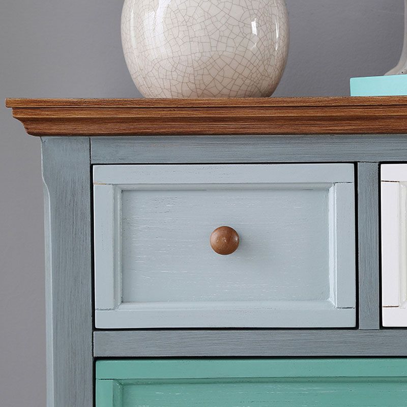 Coastal Storage Chest Manufactured Wood Dresser with 3/5/6/8 Drawers