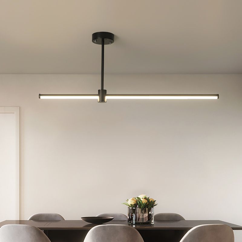 Modern Pendant Lighting for Kitchen Island Linear Pendant Lighting Island Lighting Ideas