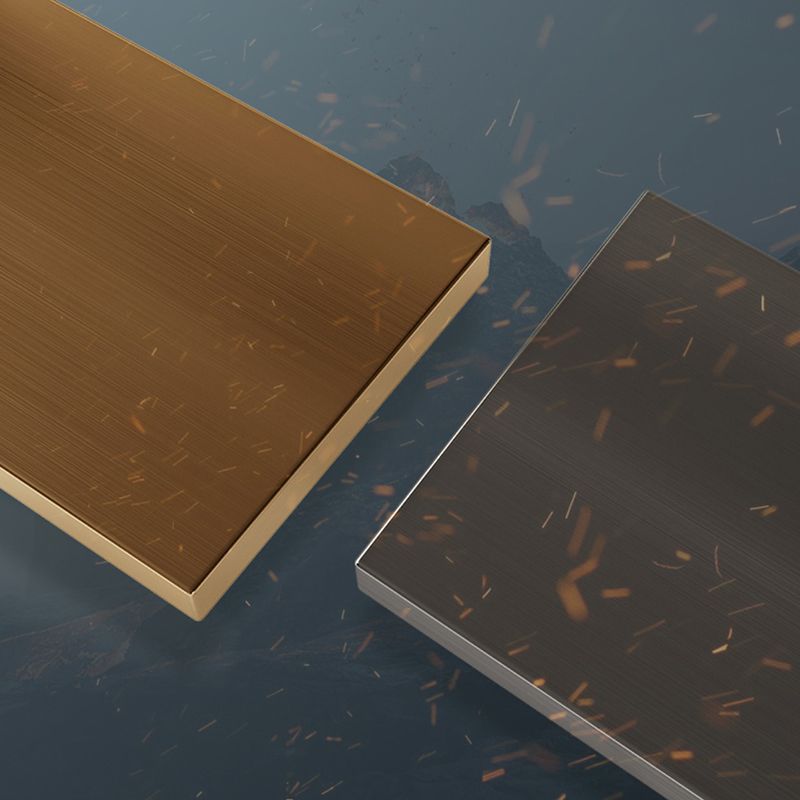 Modern Style Pedestal Dining Table Sintered Stone Rectangle Table