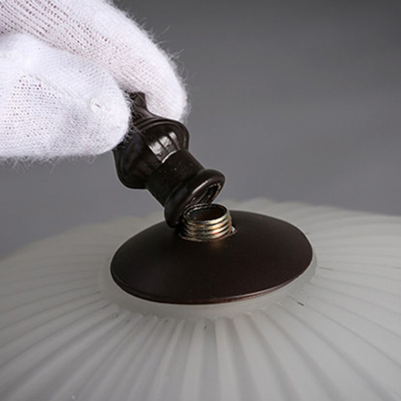 Plafonnier LED traditionnel à 1 lumière pour couloir