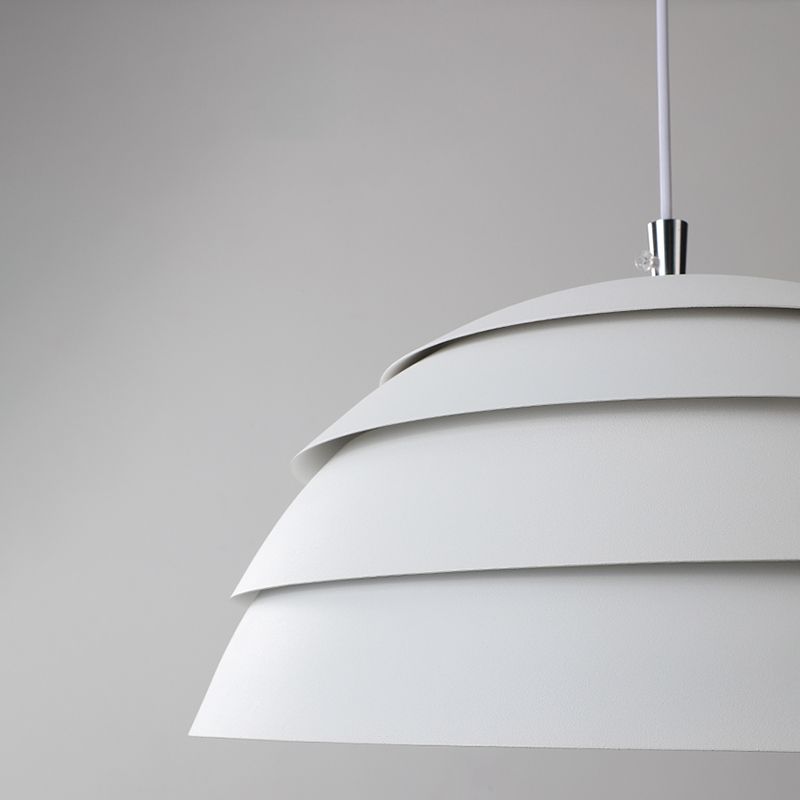 1 Light Bowl Shade Hanging Light Fixture Living Room Bedroom Modern Simple Pendant Light