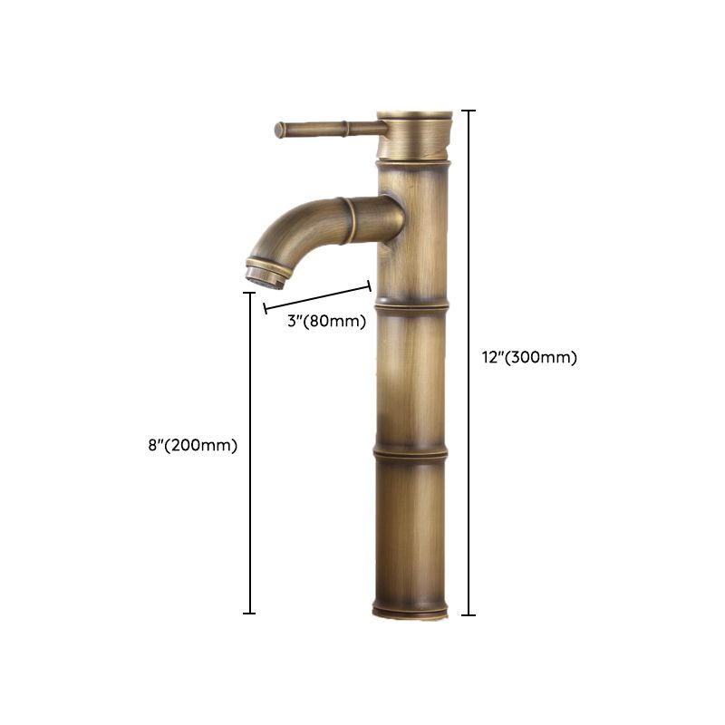 Vintage Wide Spread Bathroom Faucet 1-Handle Lavatory Faucet