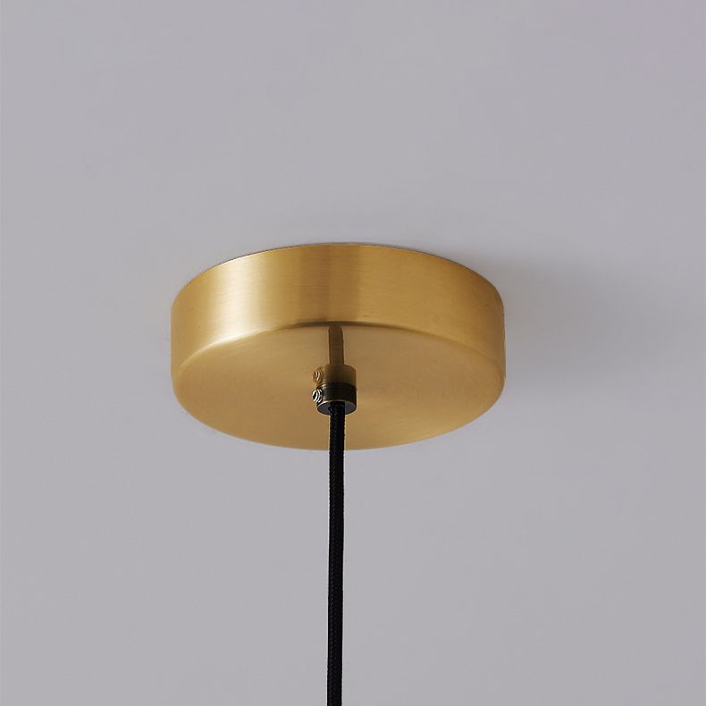 Lampada singola di lusso moderna a sospensione a sospensione cilindrica a sospensione per spazi interni