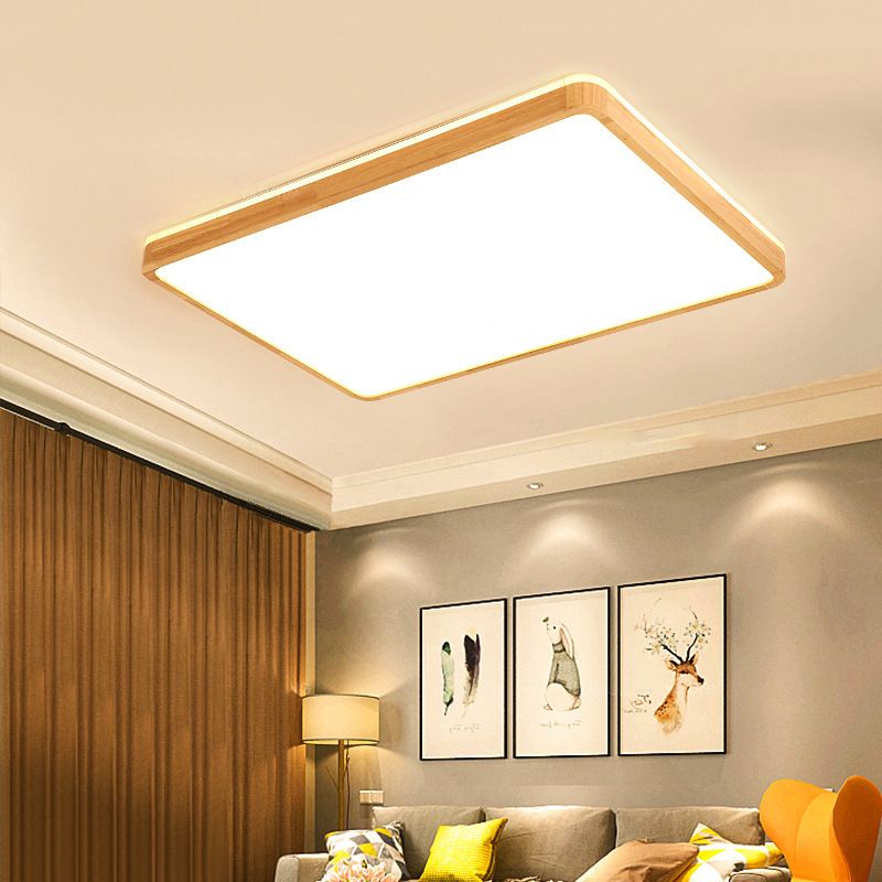 Geometric Flushmount Ceiling Light LED Lamp for Office Living Room Office