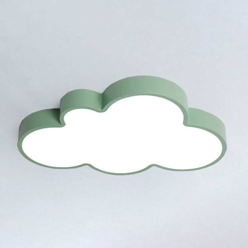 Nuage de nuages Fixtures Macaron Acrylique Fixation du plafond pour la chambre à coucher