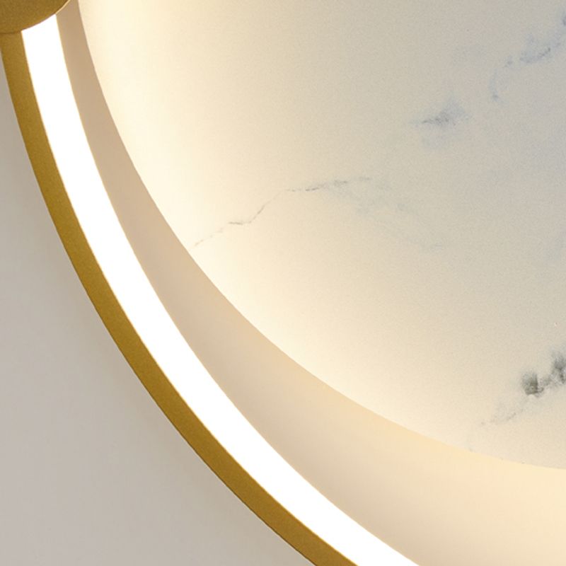 Sala de estar Fondo de pared Splique Nordic Style Circular LED Mural Wall Light