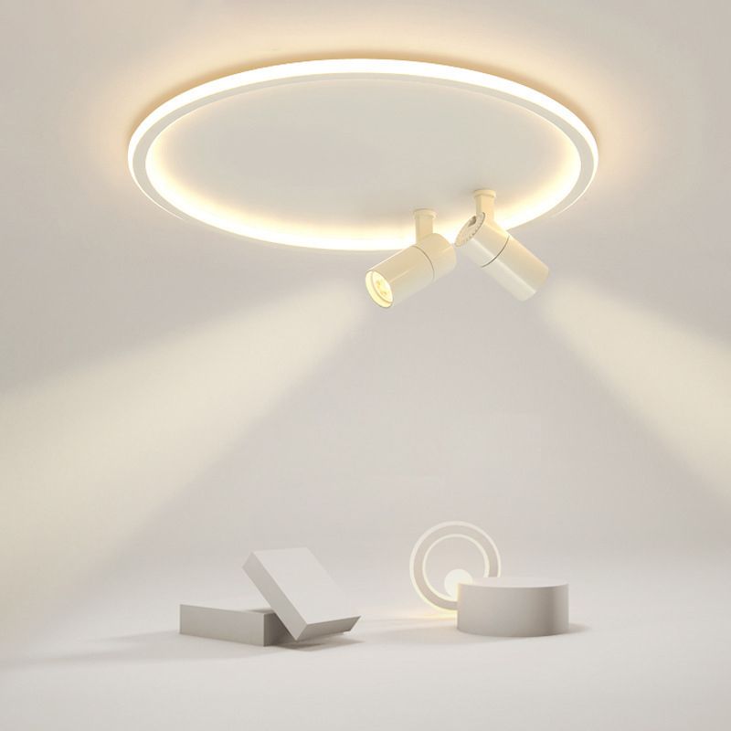 Lampe de voie ronde moderne vêtements boutique encastré plafonnier