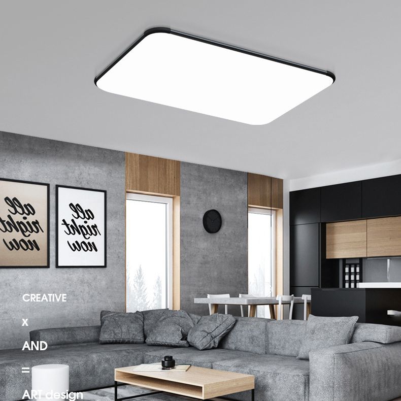 Ultra-Thin Led Flush Mount Ceiling Light Fixtures Modern Acrylic Flush Mount