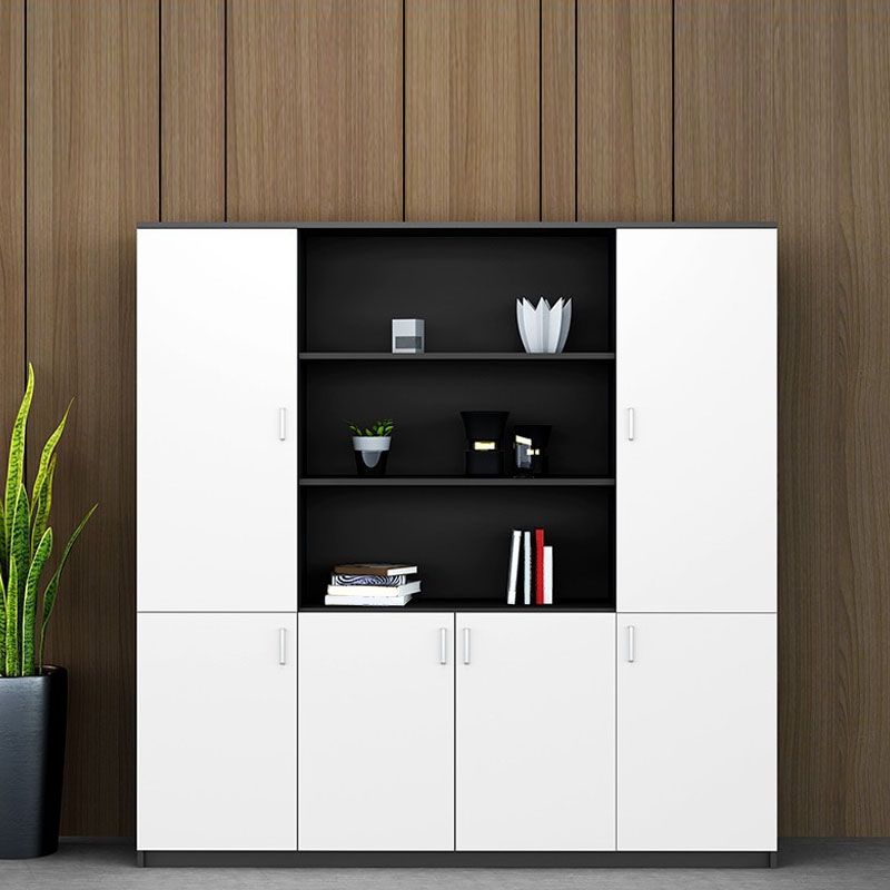 Industrial Cabinet Wood Adjustable Storage Shelves Filing Cabinet