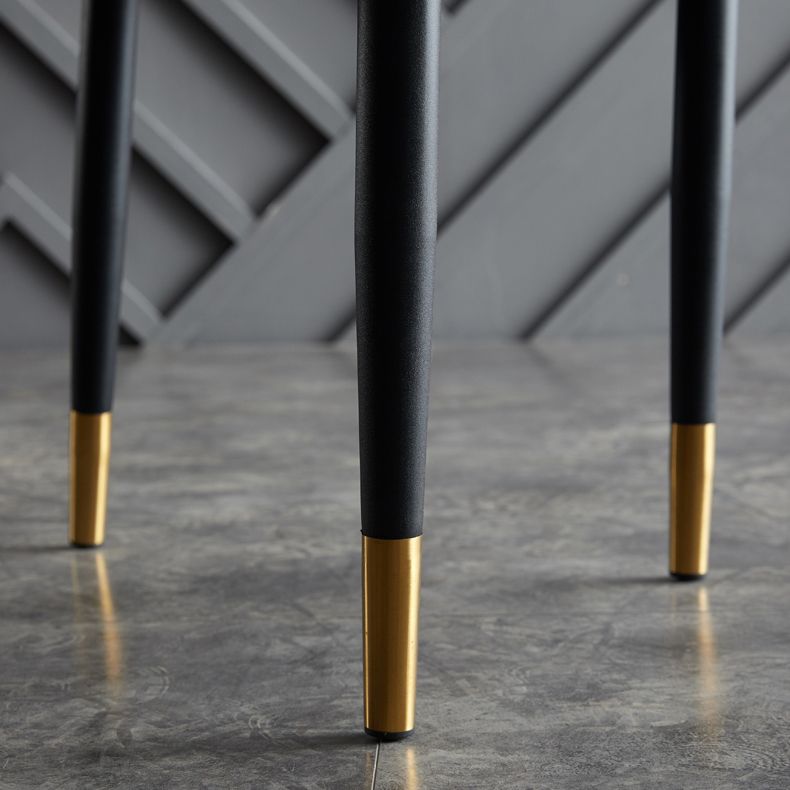 Industrial Dining Room Side Chairs Kitchen Open Back Chair with Arm