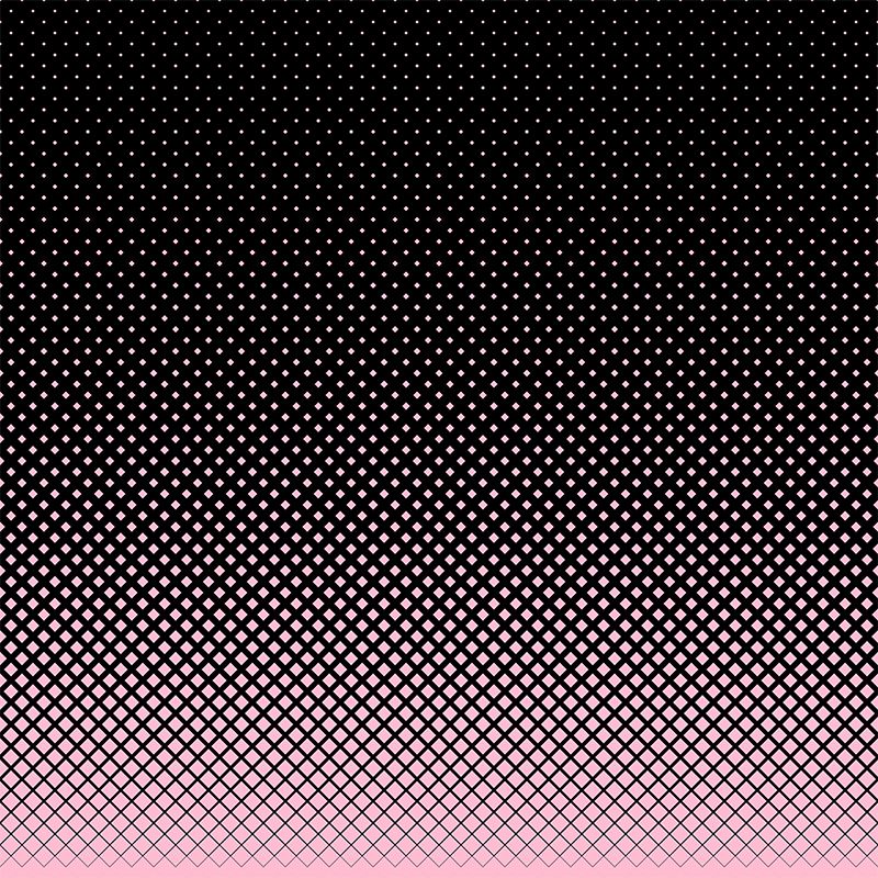 Modern Geometric Mural Wallpaper Square Illustration Multiple Sizes Available