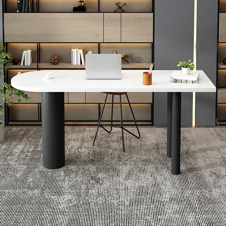 Specialty Solid Wood Bar Table with 3 Legs Contemporary Pub Table for Home