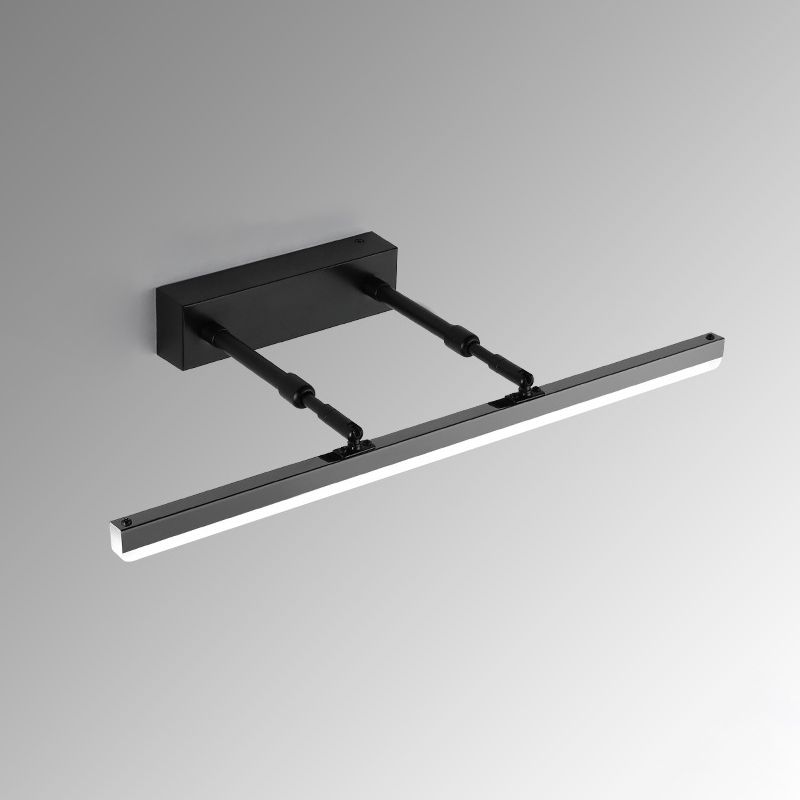 1 Light Tube Vanity Lighting Fixtures Modern Style Metal LED Mirror Lights
