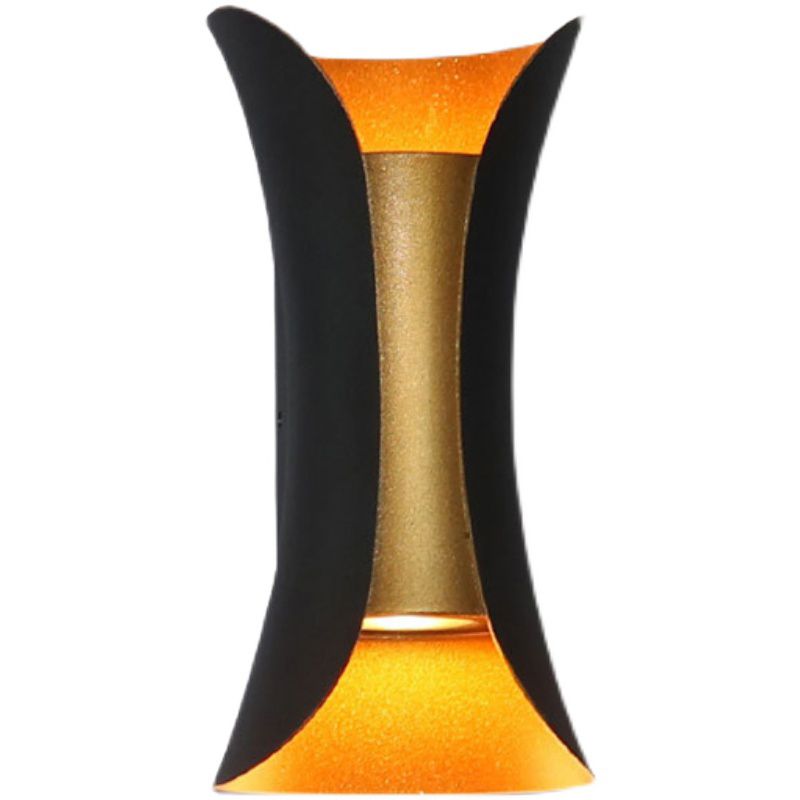 Modern Aluminum Wall Light Geometric Lighting Wall Sconce for Exterior Spaces