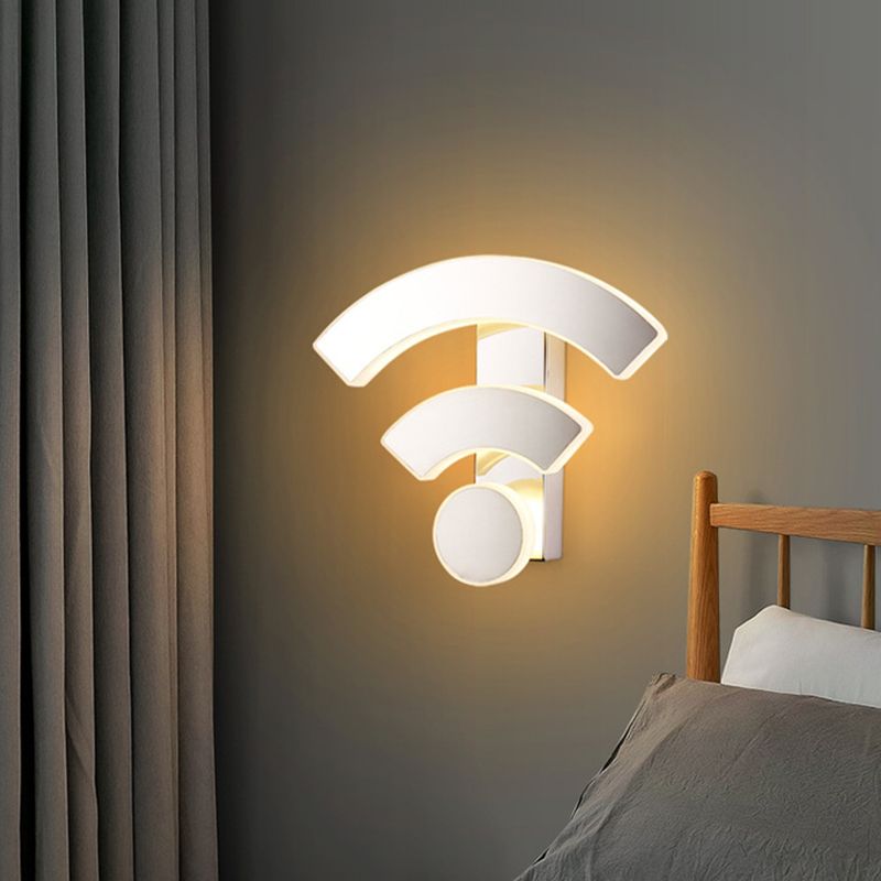 Sitting Room Wall Sconce Modern Metal Led 3 Light Simple Wall Mounted Light Fixture