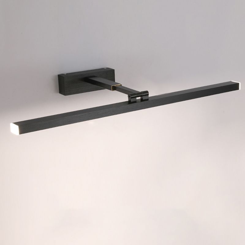 Modern Minimalist Style Linear Wall Mounted Vanity Lights Metal Vanity Lamp