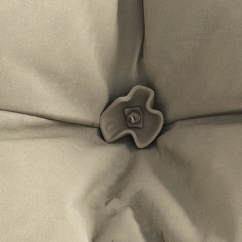 Tufted Microsuede Wingback Recliner 42" Wide Swivel Base Recliner Chair