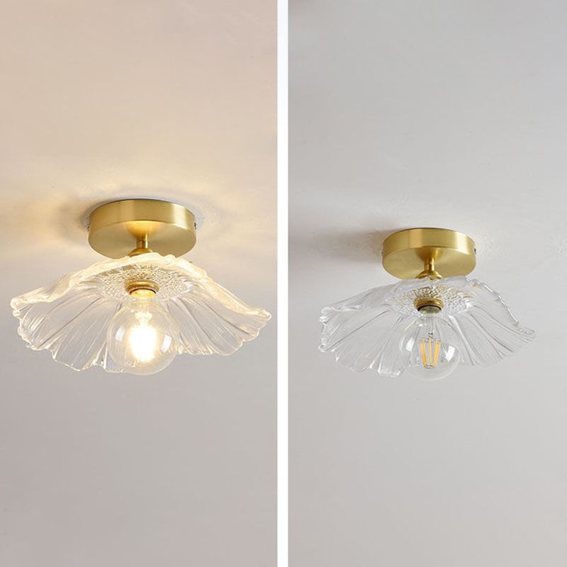 Flower Flush Mount Ceiling Lighting Fixture Contemporary Flush Mount Ceiling Light