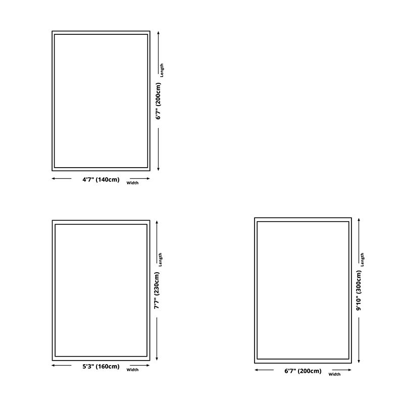 Tapis décontracté blanc mélange de boucle mélange de boucle intérieure tapis résistant à la tache pour le salon