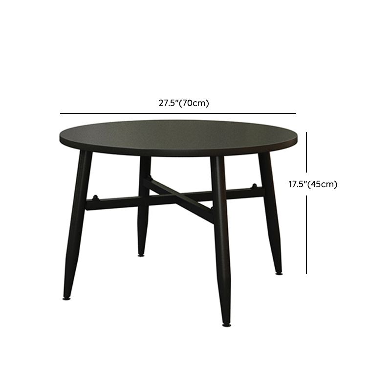 Boho Black Dining Set 1/2/3/4/5 Pieces Round Patio Dining Table Set