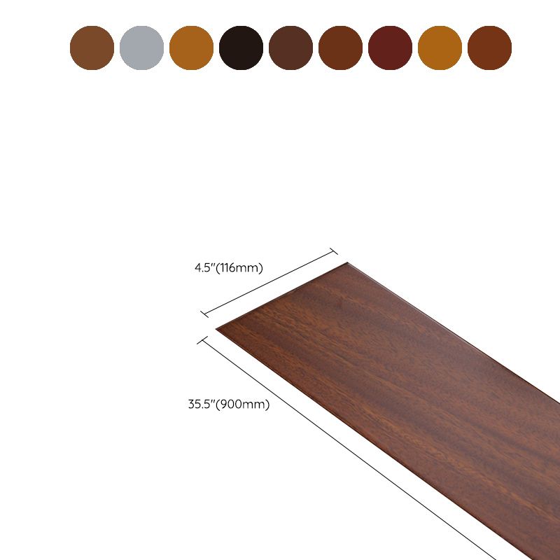 Traditional Plank Flooring Solid Wood Click-Locking Wooden Wall Planks