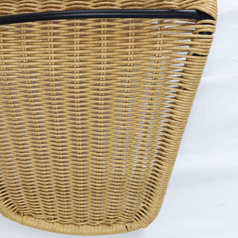 Tropical Patio Dining Chair Armless Rattan Outdoors Dining Chairs