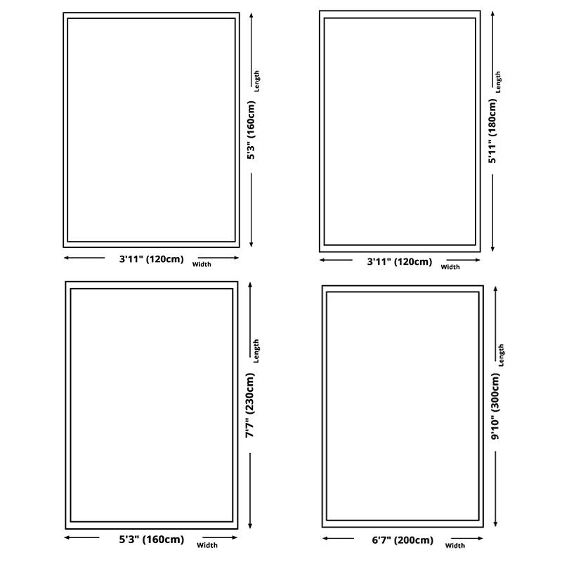 Dekorative asymmetrische Grafikbereich Teppich moderner kreativer Rechteck Teppich Polyester Nicht-Schlupf-Hintergrund Teppich für Wohnzimmer