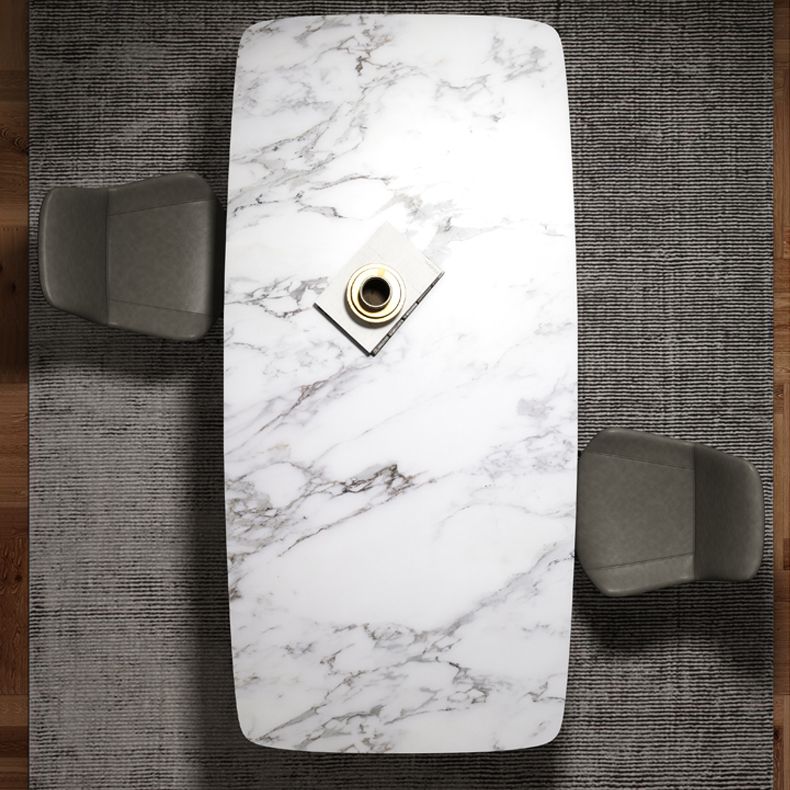 Minimalist Style 1/4/5/7 Rectangular Dining Room Table Set for Kitchen