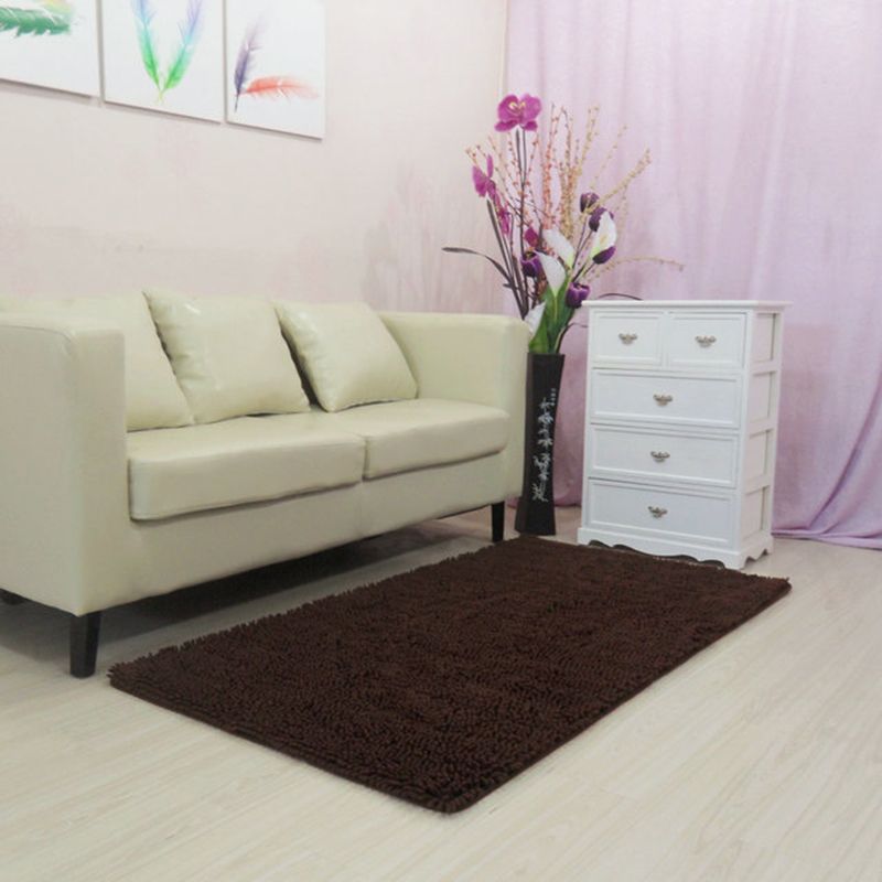 Tappeto casual multicolore in cotone miscela area di colore solido tappeto non slip per animali domestici tappeti per la lavabile per camera da letto