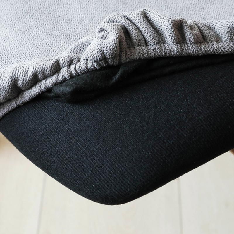 Contemporary Wood Dining Chairs Open Back Dining Side Furniture in Matte Finish for Home