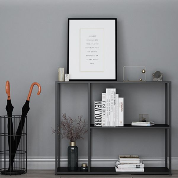 Etagere Metal Bookshelf Industrial Open Back Storage Bookcase
