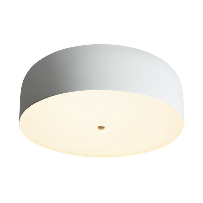 Circle Flush Mount Ceiling Light Fixture Nordic Style Metal Flush-Mount Light Fixture