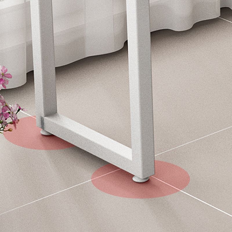 Industrial Bistro Bar Table Solid Wood Rectangle Metal Base Bar Table