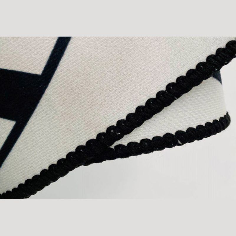 Pink Modern Indoor Rug Polyester Color Block Carpet Stain Resistant Rug for Bedroom