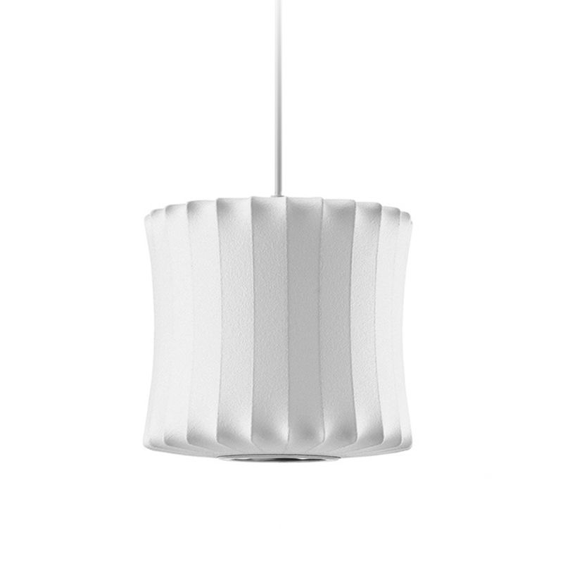 Silk 1-licht hangende lamp, Azië-stijl hanglampverlichting voor woonkamer
