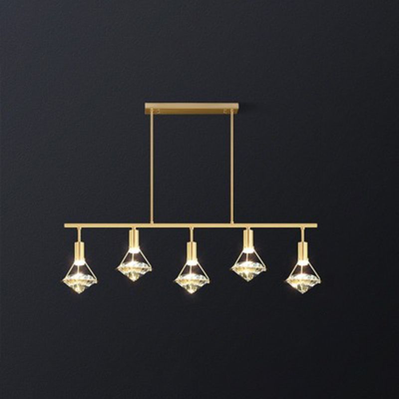 5 luminaire d'île de cône lumine