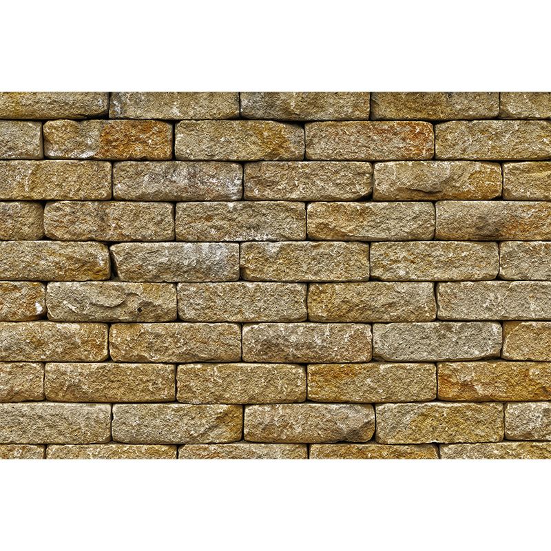 Soft Coor Brick Wall Mural Industrial Style Wallpaper Whole Wall Decor for Decoration