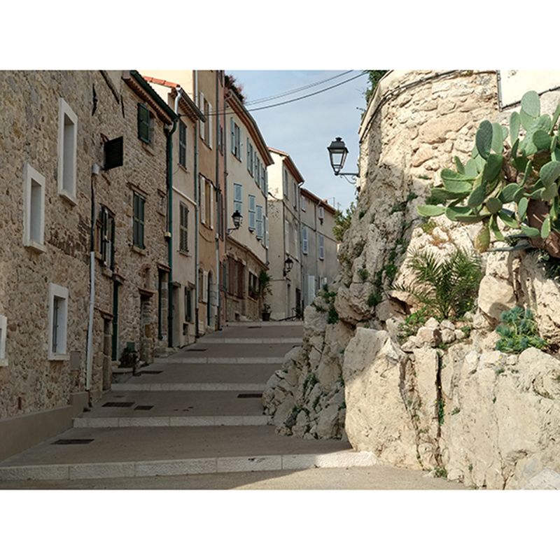 Photography Wall Mural Wallpaper Town Scenery Sitting Room Wall Mural