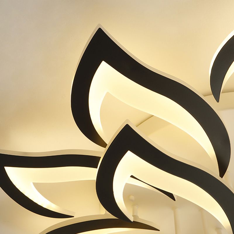 Modern Unique Shape Flush Mount Ceiling Fixture Flush Ceiling Lights for Dining Room