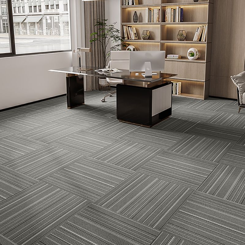 Indoor Carpet Tile Level Loop Non-Skid Carpet Tiles with Waterproof
