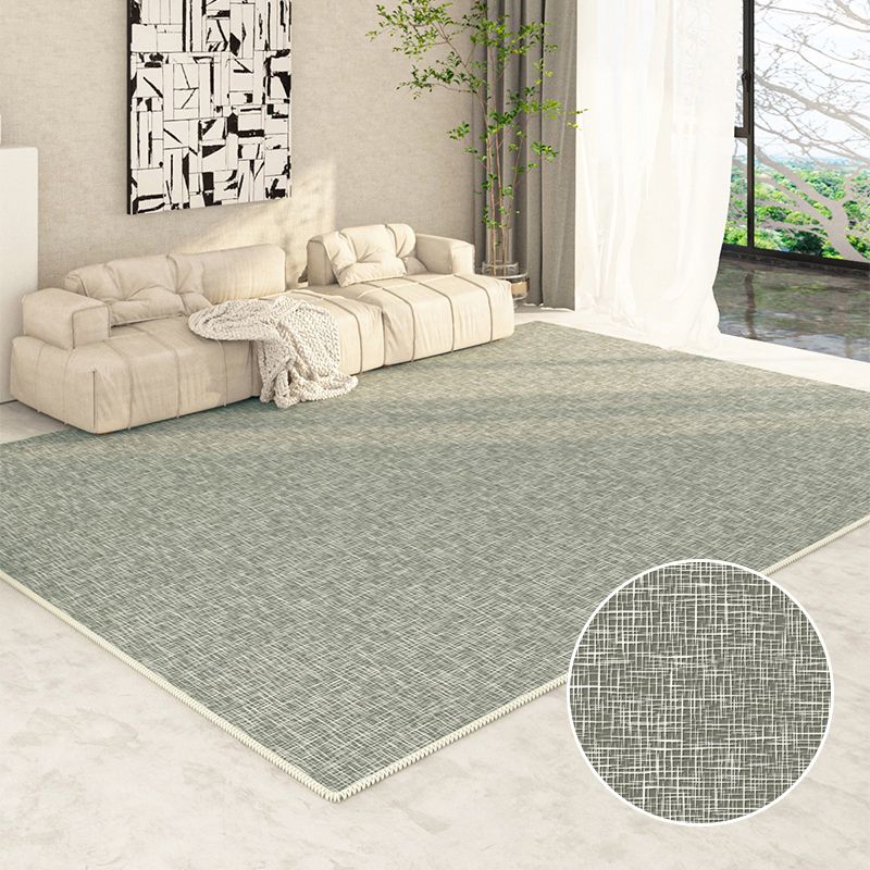 Tapis Simple abricot clair en Polyester, couleur unie, avec envers antidérapant, pour la décoration de la maison