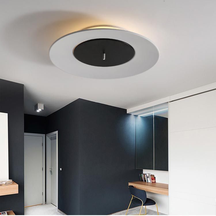 Acryl Cirkel Flush Mounted Plafond Licht Nordic LED Dicht Bij Plafond Verlichtingsarmatuur